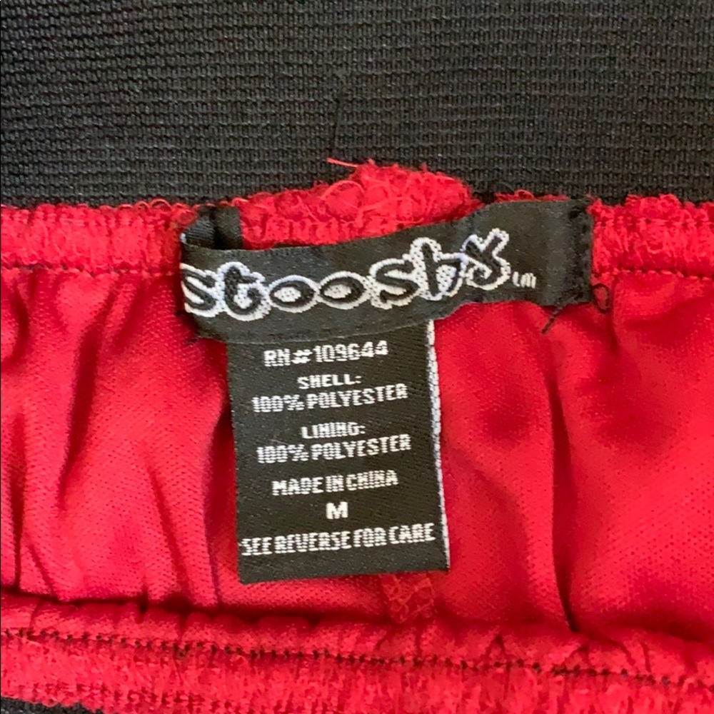 STOOSHY RED ROSES SKATER SKIRT - Picture 4 of 4